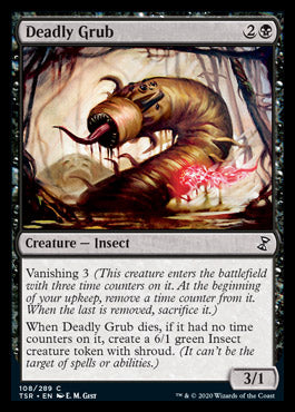 Deadly Grub [Time Spiral Remastered] MTG Single Magic: The Gathering    | Red Claw Gaming