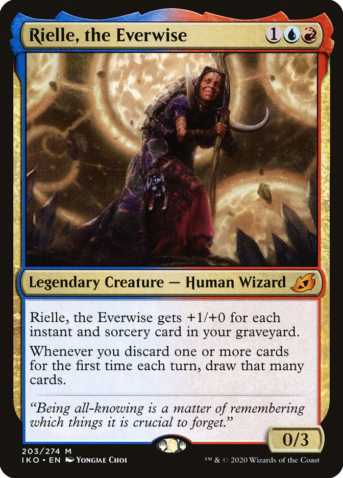 Rielle, the Everwise [Ikoria: Lair of Behemoths] MTG Single Magic: The Gathering    | Red Claw Gaming