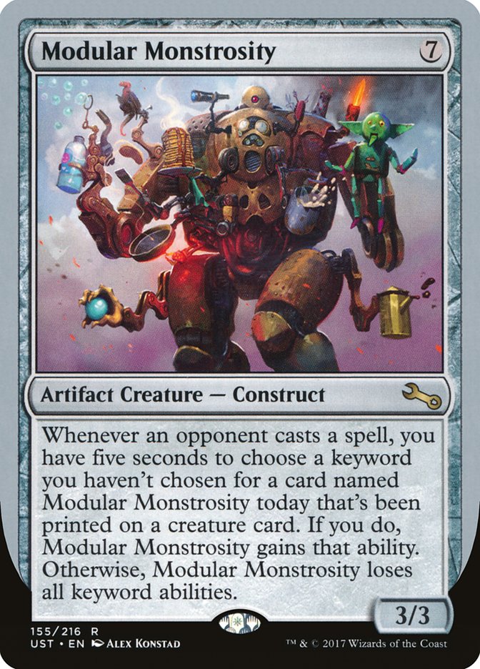 Modular Monstrosity [Unstable] MTG Single Magic: The Gathering    | Red Claw Gaming