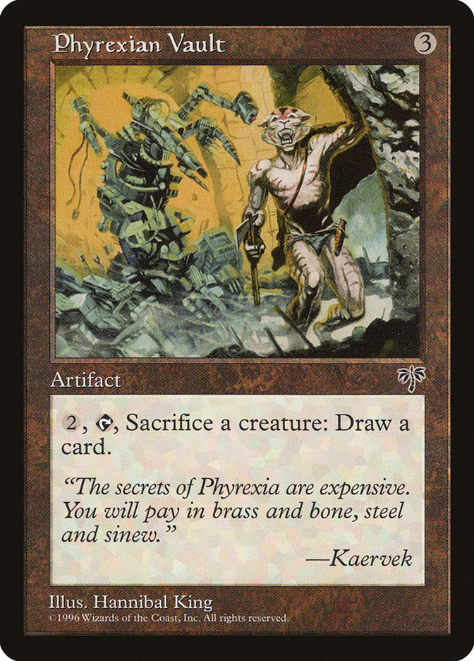 Phyrexian Vault [Mirage] MTG Single Magic: The Gathering    | Red Claw Gaming