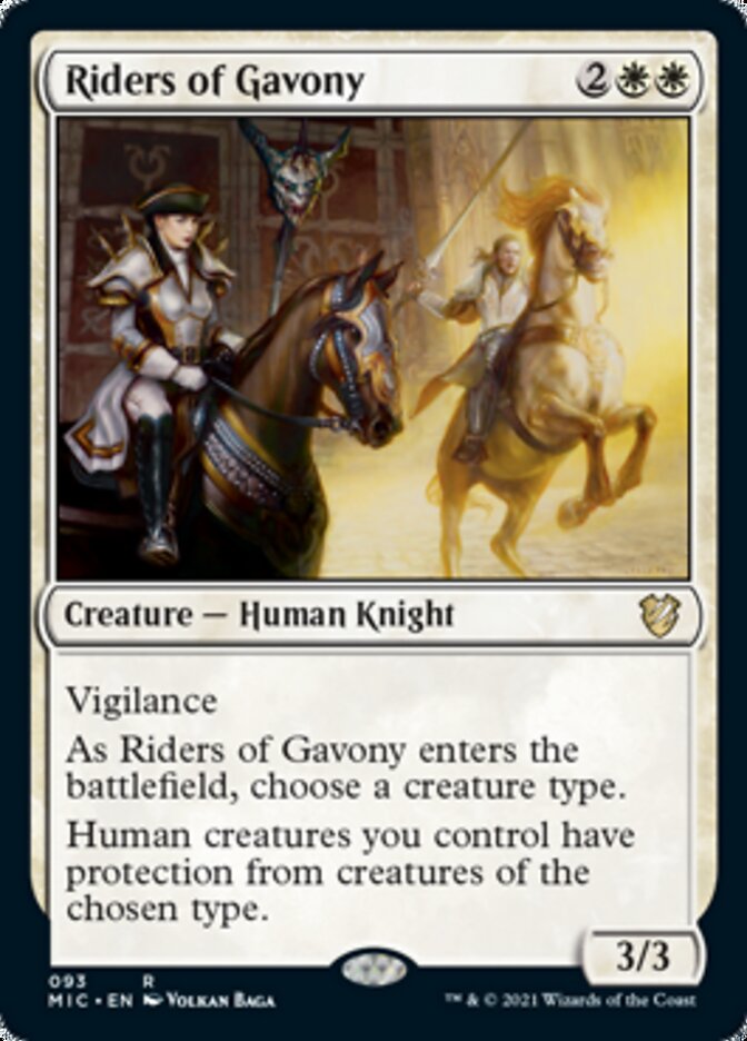 Riders of Gavony [Innistrad: Midnight Hunt Commander] MTG Single Magic: The Gathering    | Red Claw Gaming