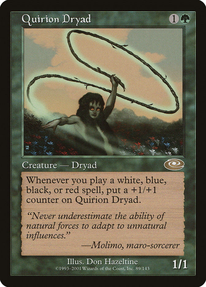 Quirion Dryad [Planeshift] MTG Single Magic: The Gathering    | Red Claw Gaming