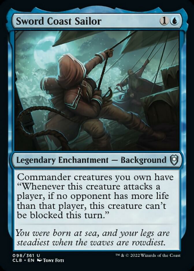 Sword Coast Sailor [Commander Legends: Battle for Baldur's Gate] MTG Single Magic: The Gathering    | Red Claw Gaming
