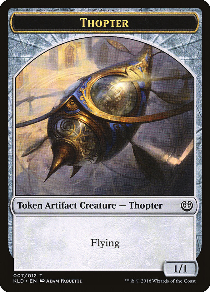 Thopter Token (007/012) [Kaladesh Tokens] MTG Single Magic: The Gathering    | Red Claw Gaming