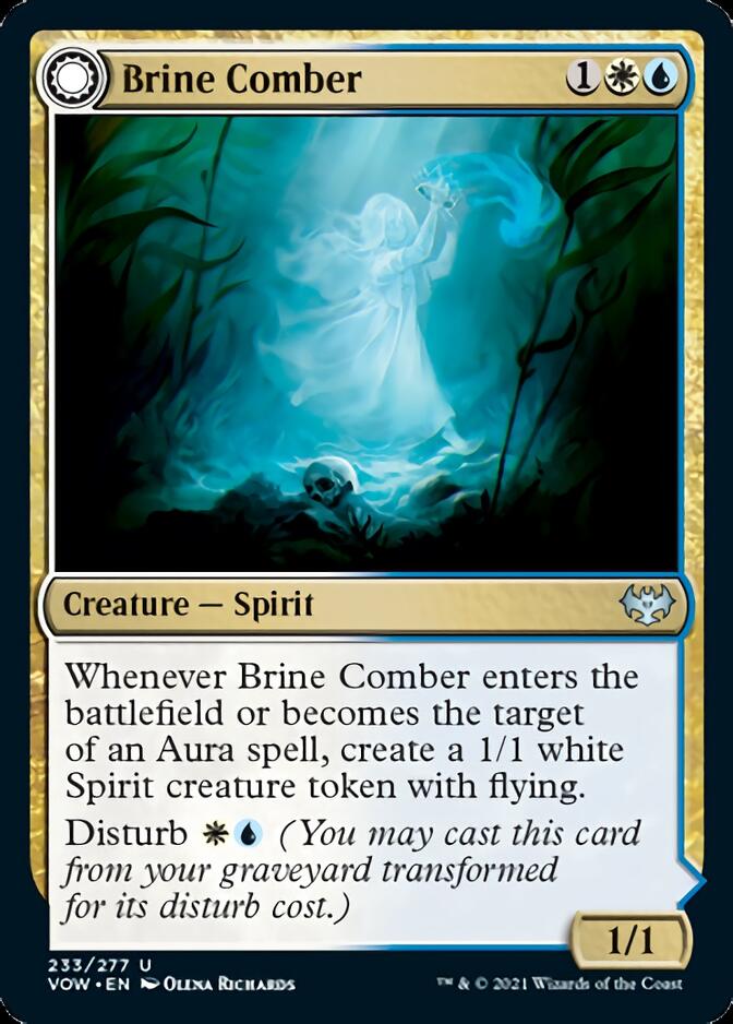 Brine Comber // Brinebound Gift [Innistrad: Crimson Vow] MTG Single Magic: The Gathering    | Red Claw Gaming