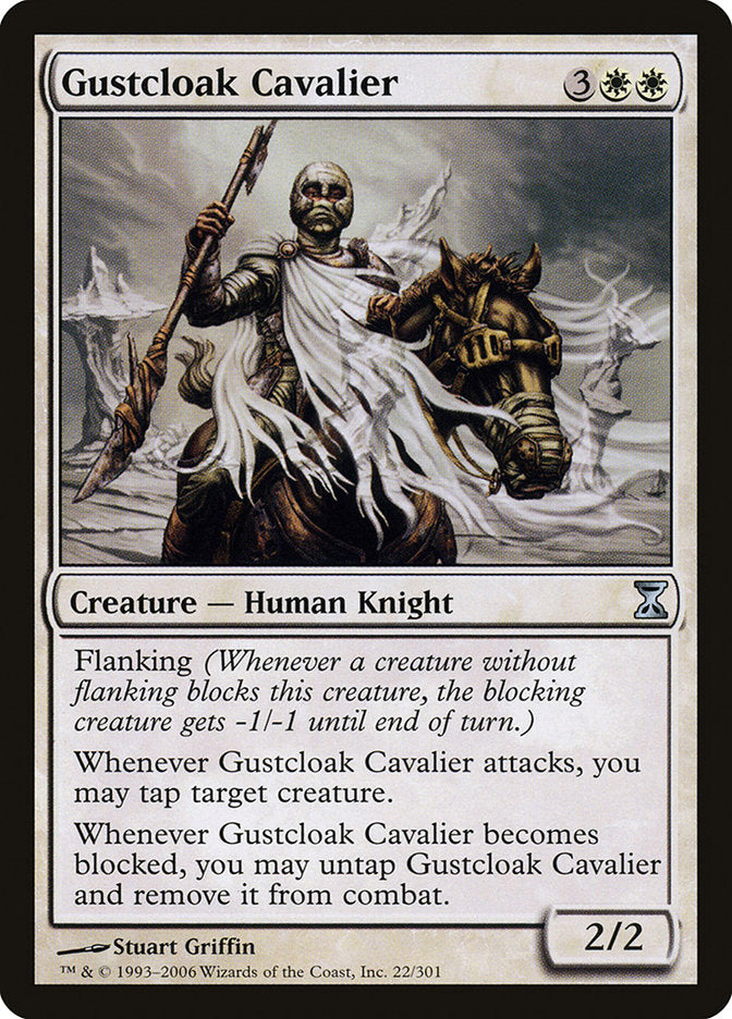 Gustcloak Cavalier [Time Spiral] MTG Single Magic: The Gathering    | Red Claw Gaming