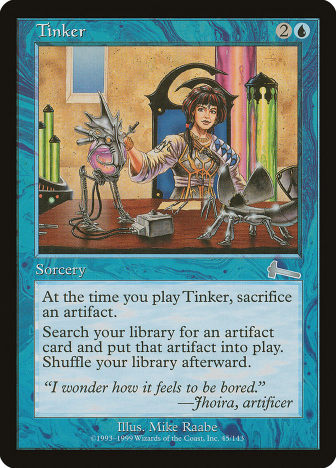 Tinker [Urza's Legacy] MTG Single Magic: The Gathering    | Red Claw Gaming