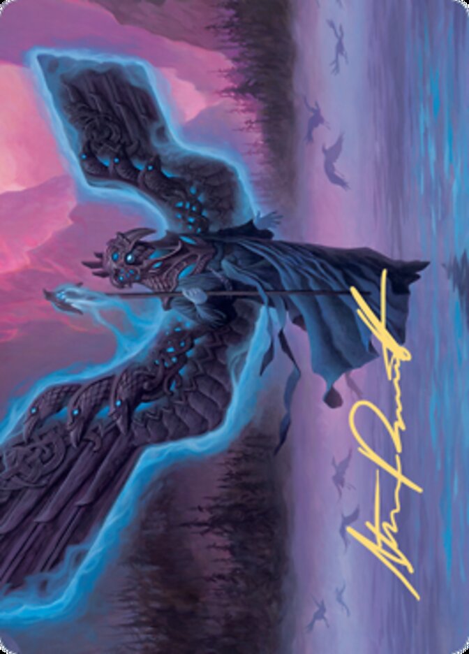 Mistwalker Art Card [Kaldheim Art Series] MTG Single Magic: The Gathering    | Red Claw Gaming