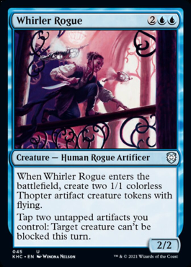 Whirler Rogue [Kaldheim Commander] MTG Single Magic: The Gathering    | Red Claw Gaming