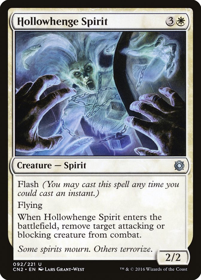 Hollowhenge Spirit [Conspiracy: Take the Crown] MTG Single Magic: The Gathering    | Red Claw Gaming