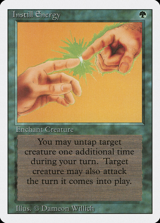 Instill Energy [Revised Edition] MTG Single Magic: The Gathering    | Red Claw Gaming