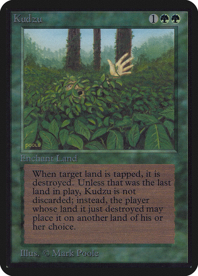 Kudzu [Alpha Edition] MTG Single Magic: The Gathering    | Red Claw Gaming
