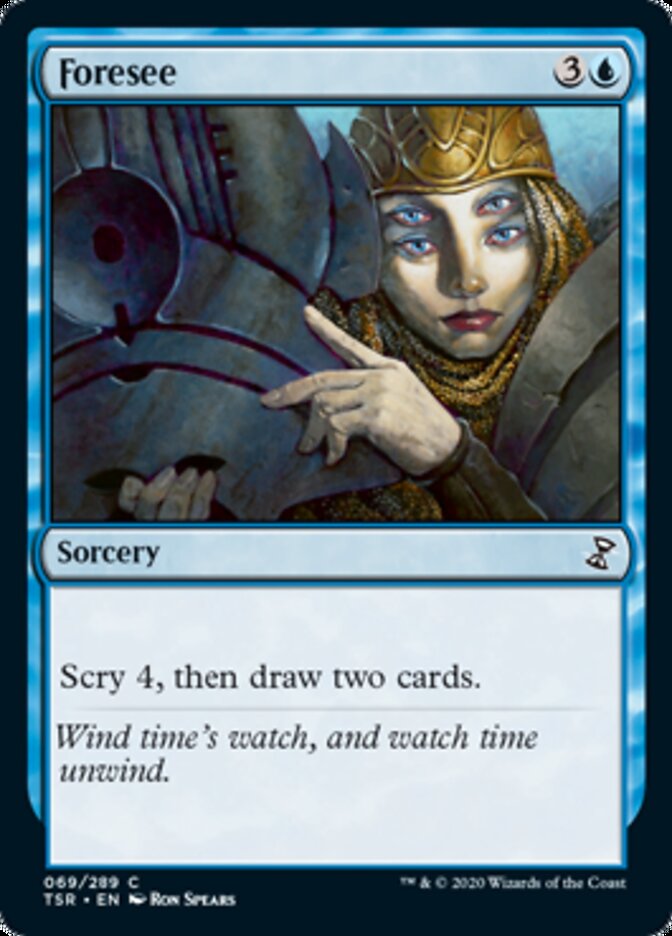Foresee [Time Spiral Remastered] MTG Single Magic: The Gathering    | Red Claw Gaming