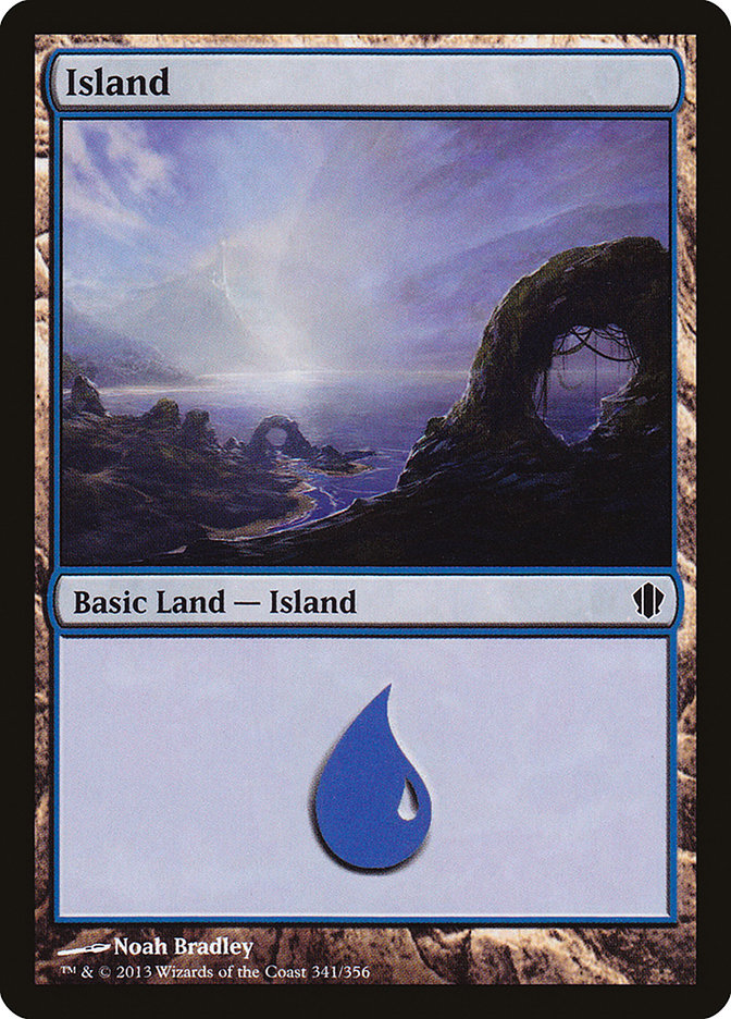 Island (341) [Commander 2013] MTG Single Magic: The Gathering    | Red Claw Gaming