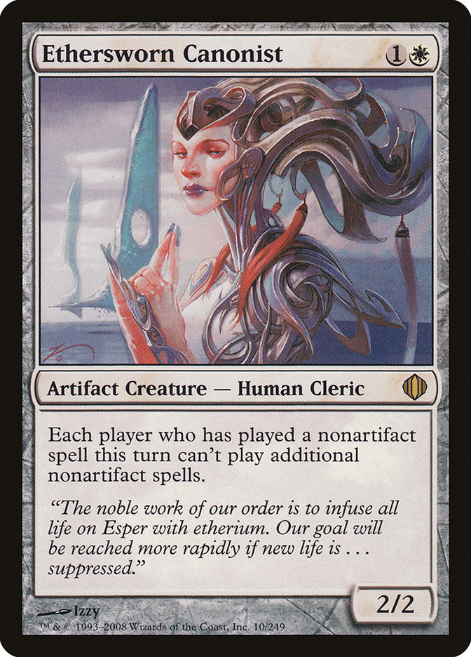 Ethersworn Canonist [Shards of Alara] MTG Single Magic: The Gathering    | Red Claw Gaming
