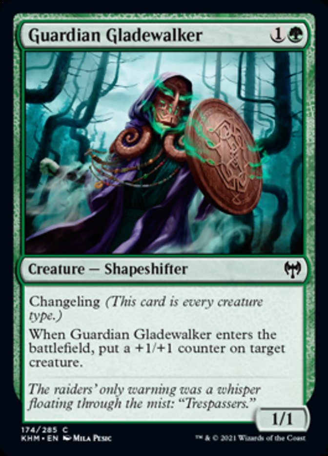 Guardian Gladewalker [Kaldheim] MTG Single Magic: The Gathering    | Red Claw Gaming