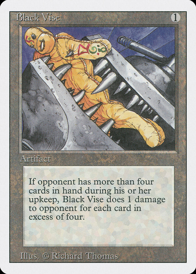 Black Vise [Revised Edition] MTG Single Magic: The Gathering    | Red Claw Gaming