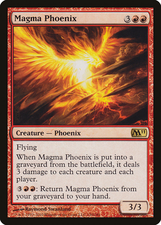 Magma Phoenix [Magic 2011] MTG Single Magic: The Gathering    | Red Claw Gaming