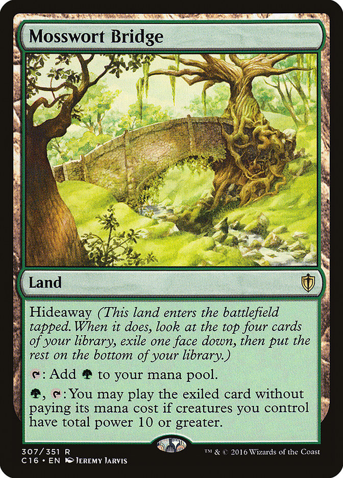 Mosswort Bridge [Commander 2016] MTG Single Magic: The Gathering    | Red Claw Gaming