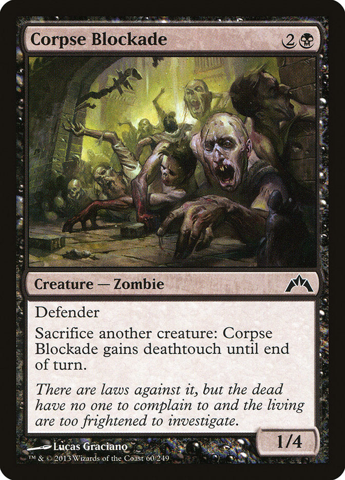 Corpse Blockade [Gatecrash] MTG Single Magic: The Gathering    | Red Claw Gaming