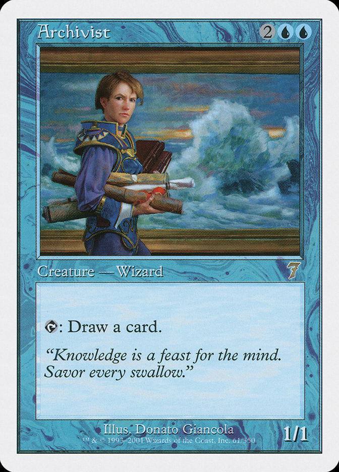 Archivist [Seventh Edition] MTG Single Magic: The Gathering    | Red Claw Gaming