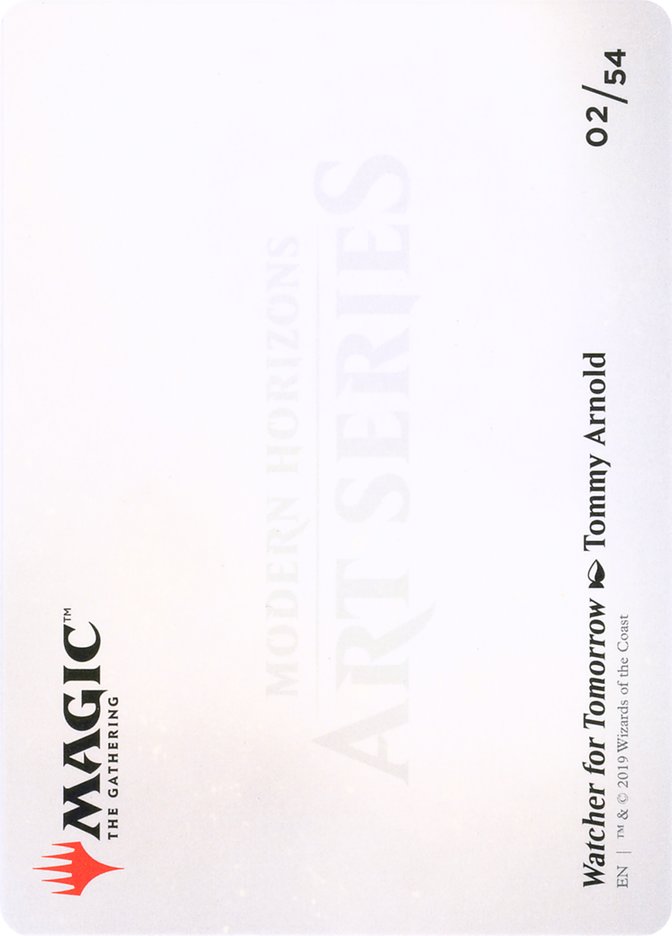 Watcher for Tomorrow // Watcher for Tomorrow [Modern Horizons Art Series] MTG Single Magic: The Gathering    | Red Claw Gaming