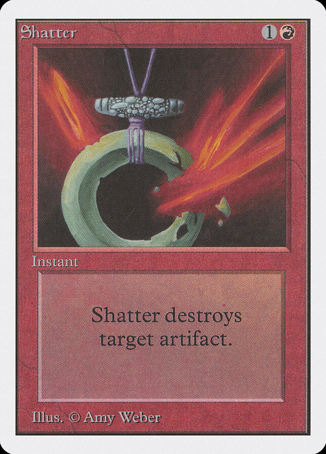 Shatter [Unlimited Edition] MTG Single Magic: The Gathering    | Red Claw Gaming