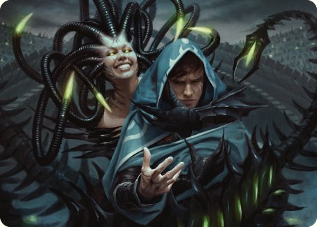 Phyrexian Arena Art Card [Phyrexia: All Will Be One Art Series] MTG Single Magic: The Gathering    | Red Claw Gaming