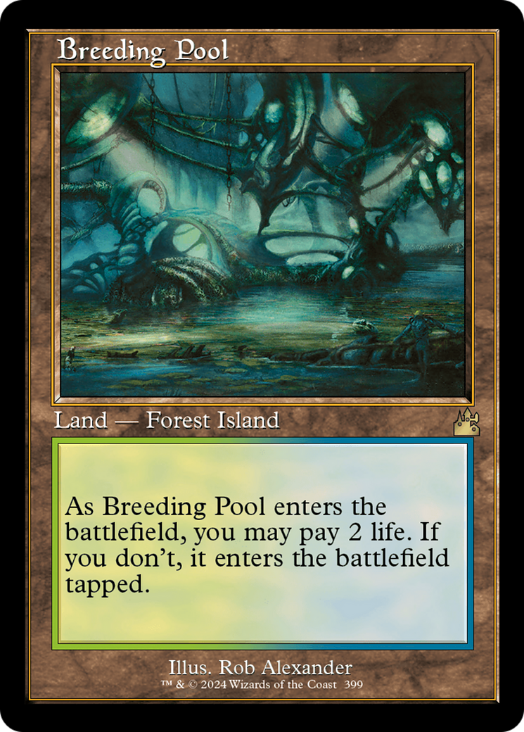 Breeding Pool (Retro) [Ravnica Remastered] MTG Single Magic: The Gathering    | Red Claw Gaming