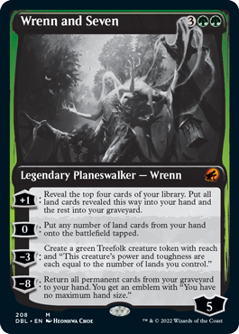 Wrenn and Seven [Innistrad: Double Feature] MTG Single Magic: The Gathering    | Red Claw Gaming