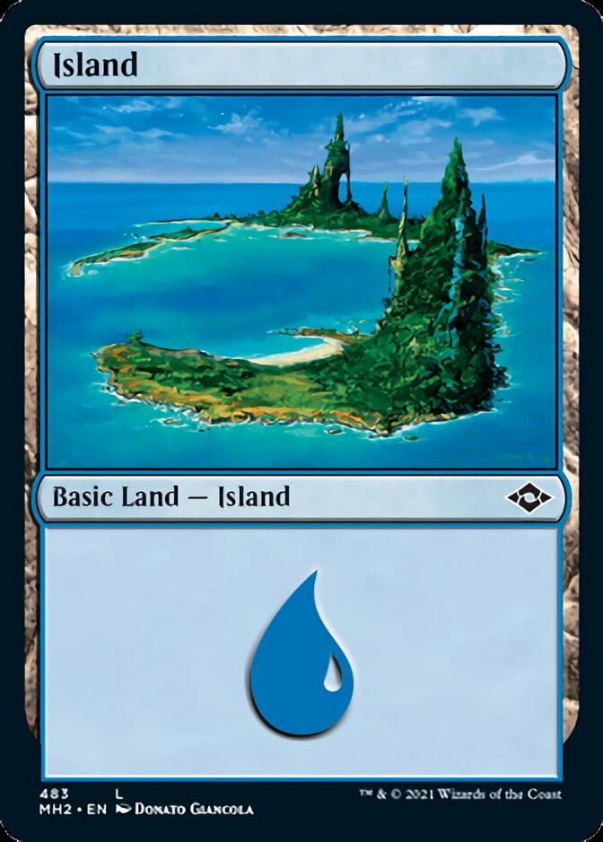 Island (483) [Modern Horizons 2] MTG Single Magic: The Gathering    | Red Claw Gaming