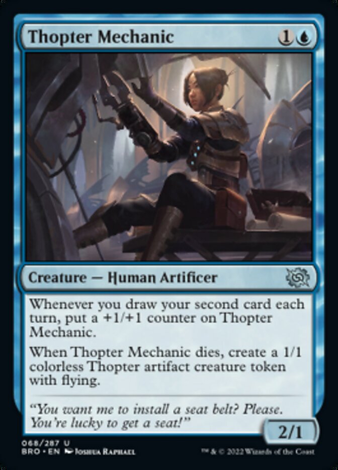 Thopter Mechanic [The Brothers' War] MTG Single Magic: The Gathering    | Red Claw Gaming