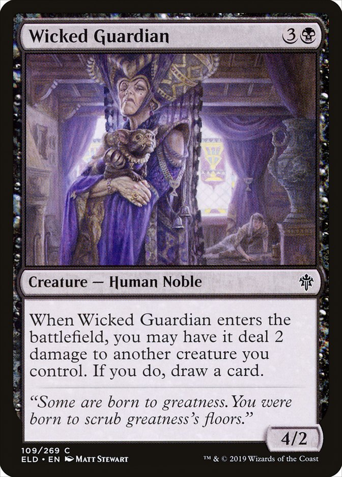 Wicked Guardian [Throne of Eldraine] MTG Single Magic: The Gathering    | Red Claw Gaming