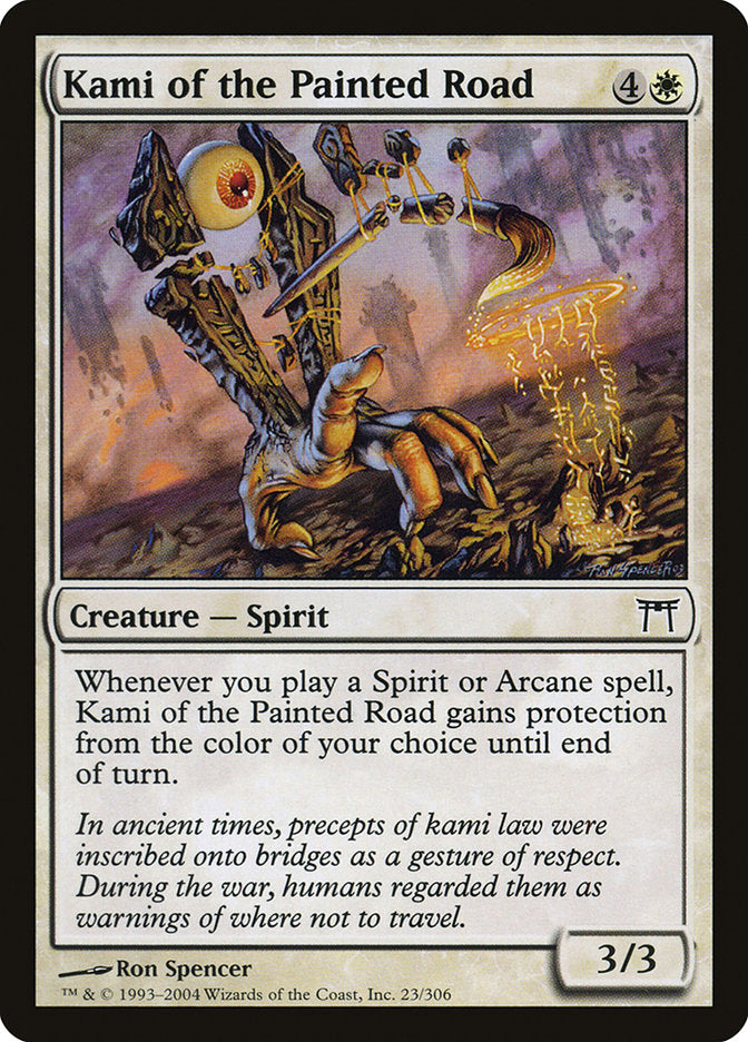 Kami of the Painted Road [Champions of Kamigawa] MTG Single Magic: The Gathering    | Red Claw Gaming