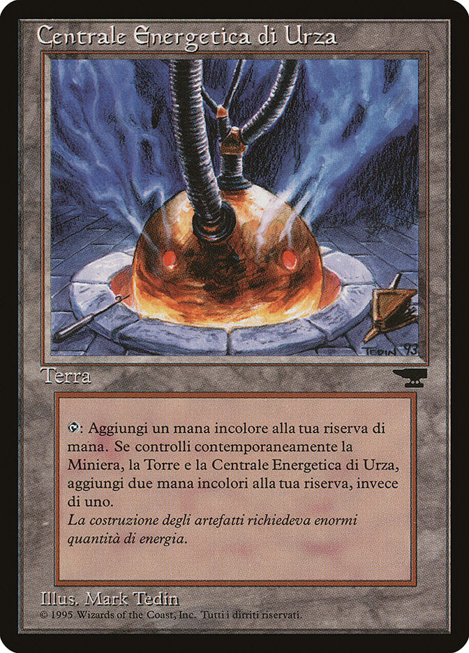 Urza's Power Plant (Columns) (Italian) - "Centrale Energetica di Urza" [Rinascimento] MTG Single Magic: The Gathering    | Red Claw Gaming