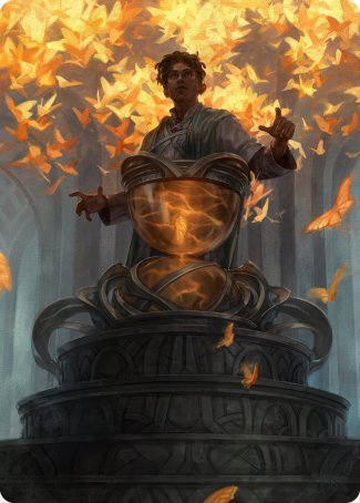Introduction to Prophecy Art Card [Strixhaven: School of Mages Art Series] MTG Single Magic: The Gathering    | Red Claw Gaming