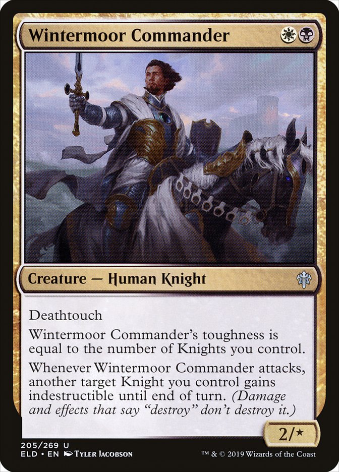 Wintermoor Commander [Throne of Eldraine] MTG Single Magic: The Gathering    | Red Claw Gaming