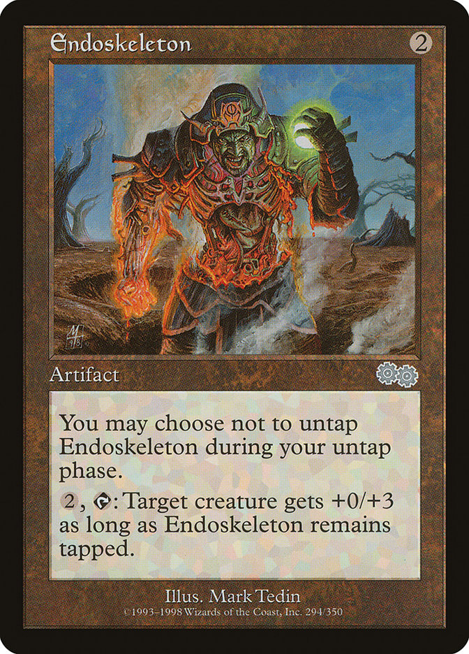 Endoskeleton [Urza's Saga] MTG Single Magic: The Gathering    | Red Claw Gaming