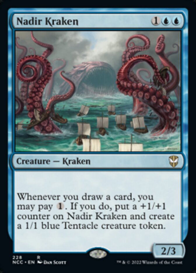 Nadir Kraken [Streets of New Capenna Commander] MTG Single Magic: The Gathering    | Red Claw Gaming