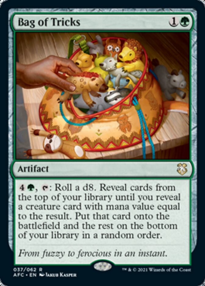 Bag of Tricks [Dungeons & Dragons: Adventures in the Forgotten Realms Commander] MTG Single Magic: The Gathering    | Red Claw Gaming