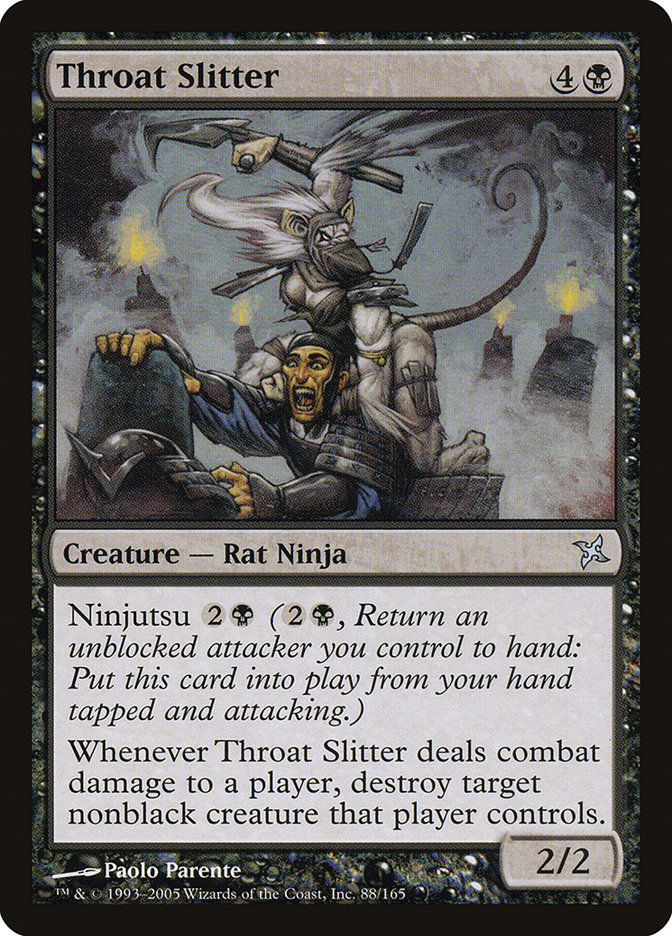 Throat Slitter [Betrayers of Kamigawa] MTG Single Magic: The Gathering    | Red Claw Gaming