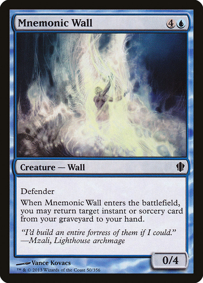 Mnemonic Wall [Commander 2013] MTG Single Magic: The Gathering    | Red Claw Gaming