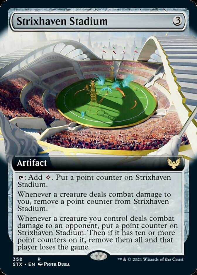 Strixhaven Stadium (Extended Art) [Strixhaven: School of Mages] MTG Single Magic: The Gathering    | Red Claw Gaming