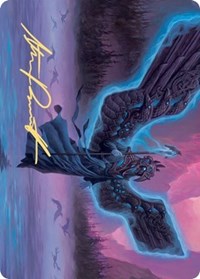 Mistwalker Art Card (Gold-Stamped Signature) [Kaldheim Art Series] MTG Single Magic: The Gathering    | Red Claw Gaming