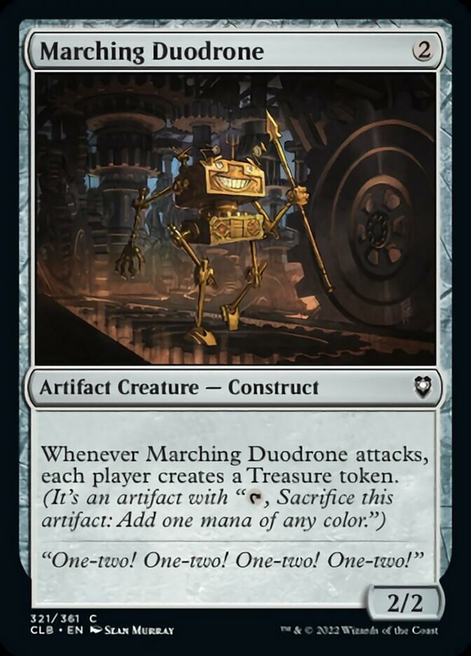 Marching Duodrone [Commander Legends: Battle for Baldur's Gate] MTG Single Magic: The Gathering    | Red Claw Gaming