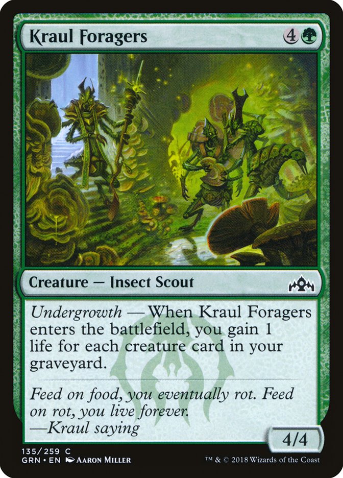 Kraul Foragers [Guilds of Ravnica] MTG Single Magic: The Gathering    | Red Claw Gaming