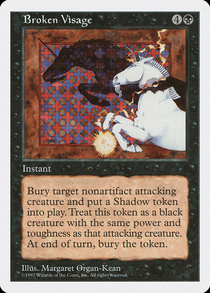 Broken Visage [Fifth Edition] MTG Single Magic: The Gathering    | Red Claw Gaming