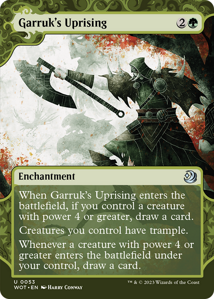 Garruk's Uprising [Wilds of Eldraine: Enchanting Tales] MTG Single Magic: The Gathering    | Red Claw Gaming