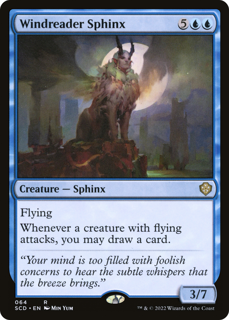 Windreader Sphinx [Starter Commander Decks] MTG Single Magic: The Gathering    | Red Claw Gaming