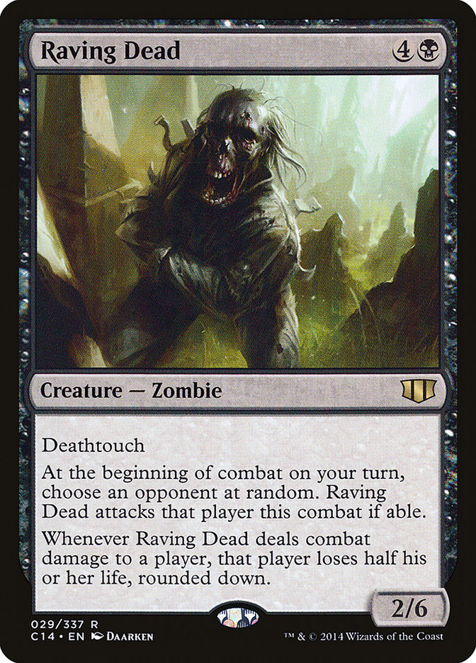 Raving Dead [Commander 2014] MTG Single Magic: The Gathering    | Red Claw Gaming